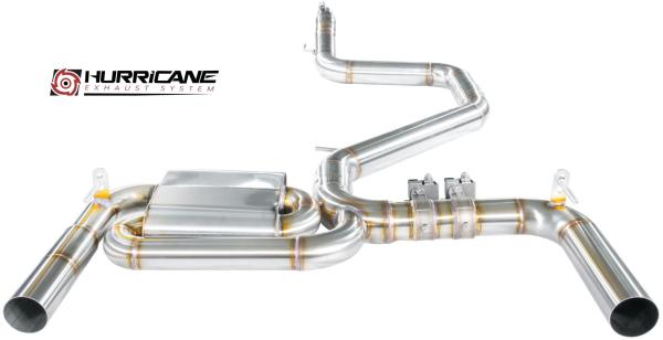 Hurricane Exhaust 3.5" ECE Klappenanlage für Hyundai i30 N Fastback V2 Hurricane Exhaust 3.5" ECE Klappenanlage für Hyundai i30 N Fastback V2